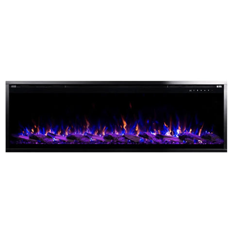 Image of Touchstone Sideline Elite Pro 60-inch Black Smart Electric Fireplace | 80058