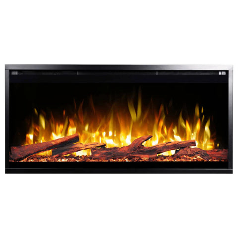 Image of Touchstone Sideline Elite Pro 42-inch Black Smart Electric Fireplace | 80061