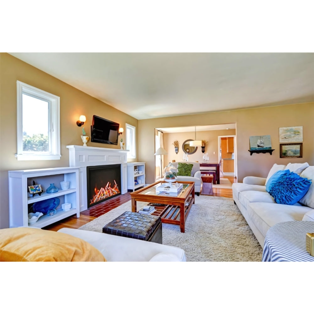 Amantii TRD Traditional Series 48" Smart Electric Fireplace | TRD-48