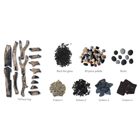 Image of Amantii 60" Symmetry Bespoke Xtra Tall Electric Fireplace | SYM-60-XT BESPOKE