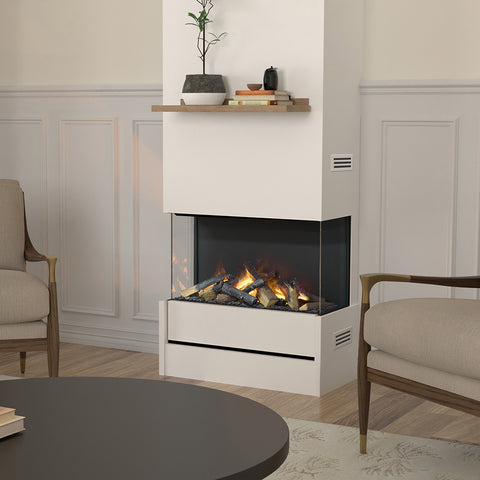 Image of Dimplex Optimyst Aura 30" Water Vapor Electric Fireplace | 3STEP-RGB-AM