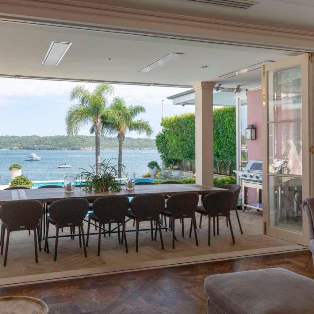 Bromic Heating 33" Platinum Smart-Heat Electric Outdoor Patio Heater 2300W 220-240V White - BH0320007