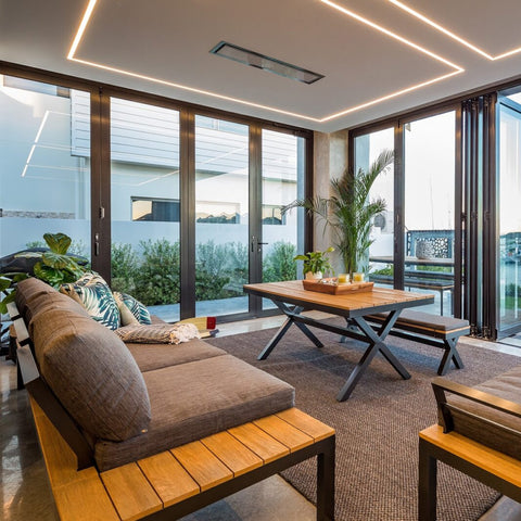 Image of Bromic Heating 33" Platinum Smart-Heat Electric Outdoor Marine Heater 2300W 220-240V Black | BH0320015