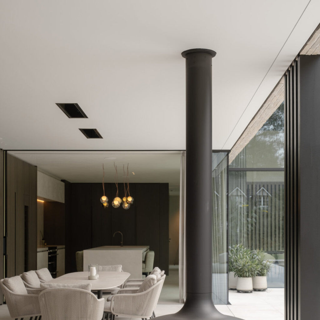 Bromic Heating 33" Platinum Smart-Heat Electric Outdoor Patio Heater 2300W 208V Black | BH0320019