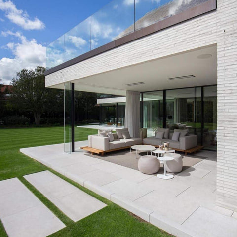 Image of Bromic Heating 33" Platinum Smart-Heat Electric Outdoor Patio Heater 2300W 208V White - BH0320020