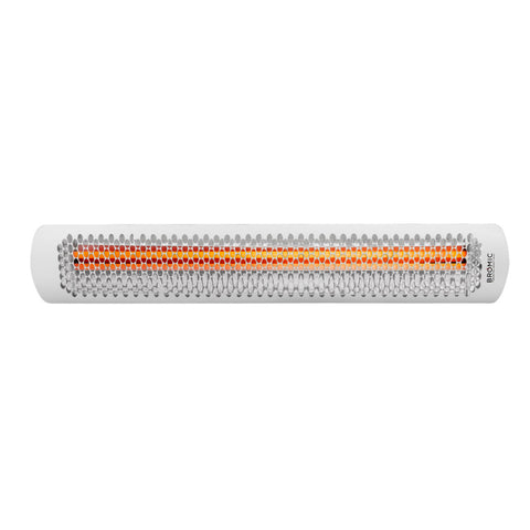 Bromic Heating 44" Tungsten Smart-Heat Electric Double Element Heater 4000W 220-240V White | BH0420012