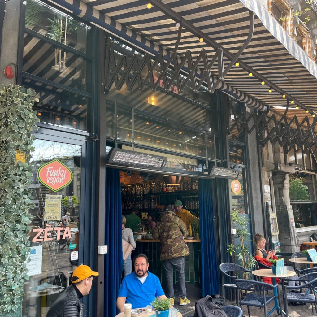 Bromic Heating 44" Tungsten Smart-Heat Electric Double Element Heater 2000W 220-240V Black | BH0420030