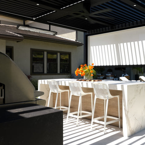 Image of Bromic Heating 56" Tungsten Smart-Heat Electric Double Element Heater 6000W 220-240V Black | BH0420033