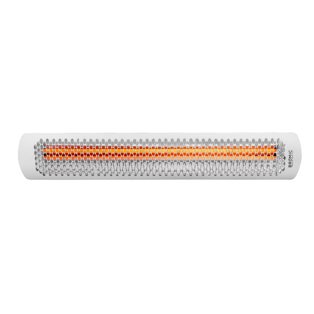 Bromic Heating 56" Tungsten Smart-Heat Electric Double Element Heater 6000W 208V White | BH0420036