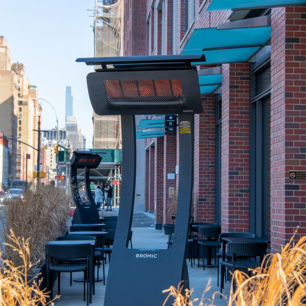 Bromic Heating 500 Series Tungsten Smart-Heat Portable Liquid Propane Gas Freestanding Heater Black | BH0510001