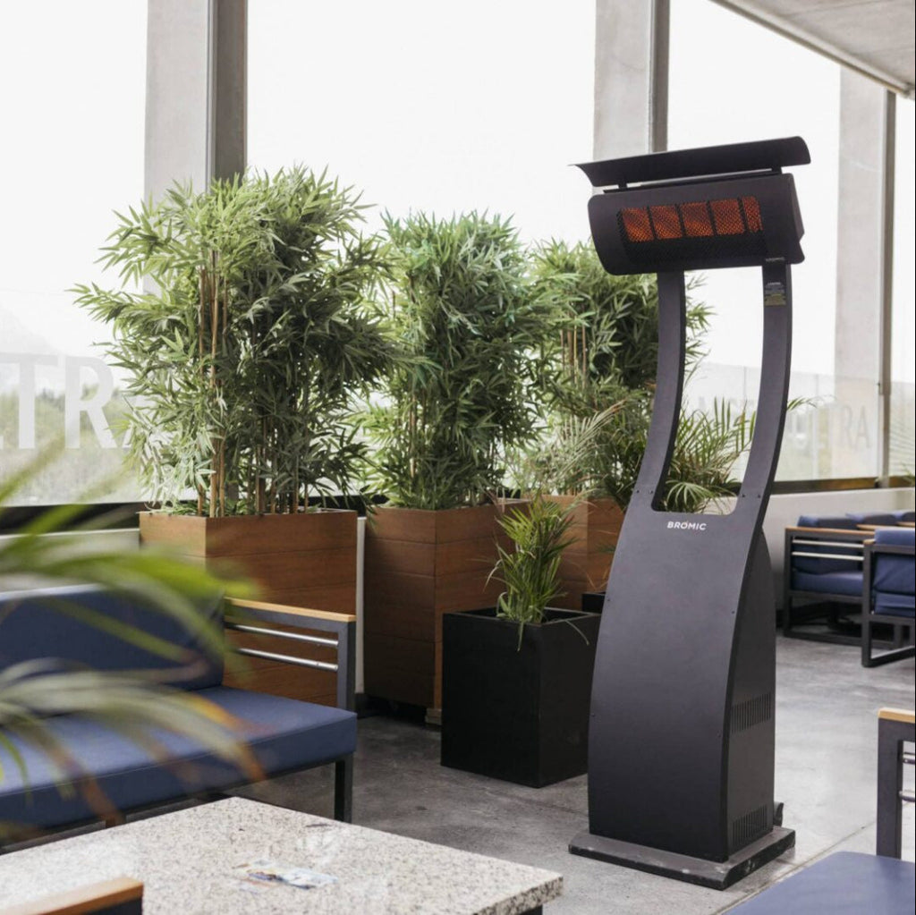 Bromic Heating Tungsten Smart-Heat Portable Natural Gas Freestanding Heater Black | BH0510005