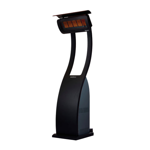 Bromic Heating Tungsten Smart-Heat Portable Natural Gas Freestanding Heater Black | BH0510005