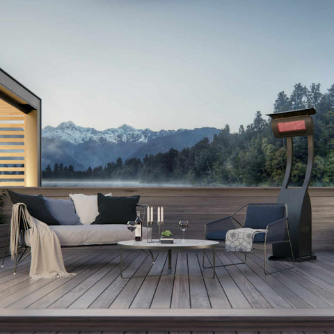 Image of Bromic Heating Tungsten Smart-Heat Portable Natural Gas Freestanding Heater Black | BH0510005