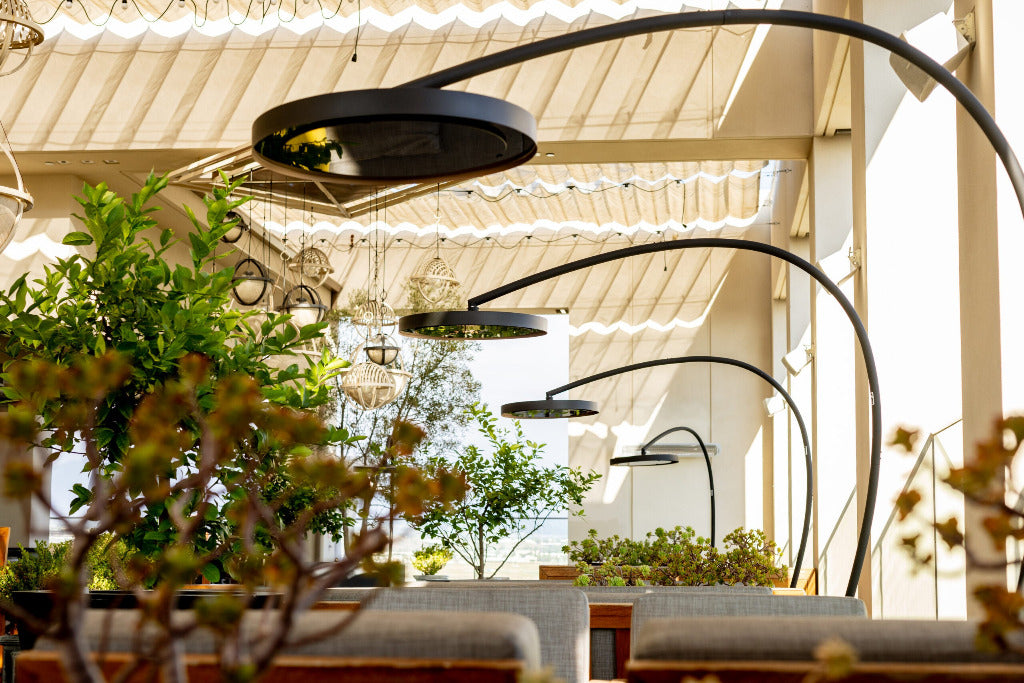 Bromic Heating Eclipse Smart-Heat 2900 Watt Electric Portable Freestanding Heater and Light With Dimmer Control | BH0820001-1