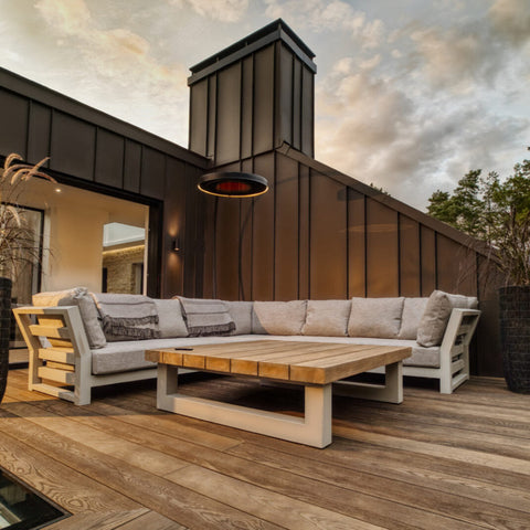 Image of Bromic Heating Eclipse Smart-Heat 2900 Watt Electric Portable Freestanding Heater and Light With Dimmer Control | BH0820001-1