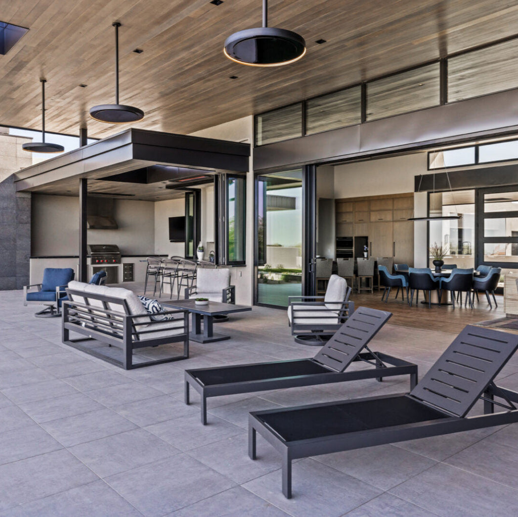 Bromic Heating Eclipse Smart-Heat 2900W Electric Heater and Light With Twin Pole Black | BH0920001-1