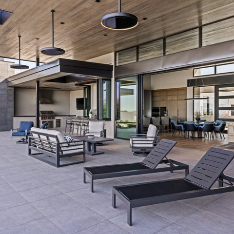 Image of Bromic Heating Eclipse Smart-Heat 2900W Electric Heater and Light With Twin Pole Black | BH0920001-1