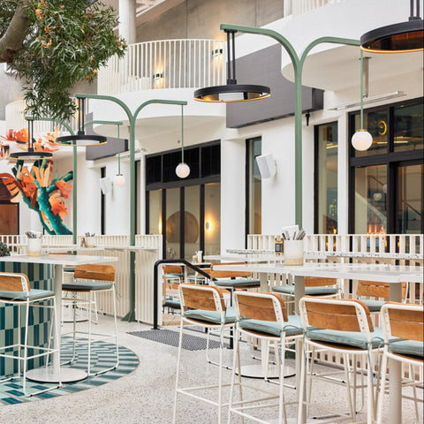 Image of Bromic Heating Eclipse Smart-Heat 2900W Electric Heater and Light With Twin Pole Black | BH0920001-1