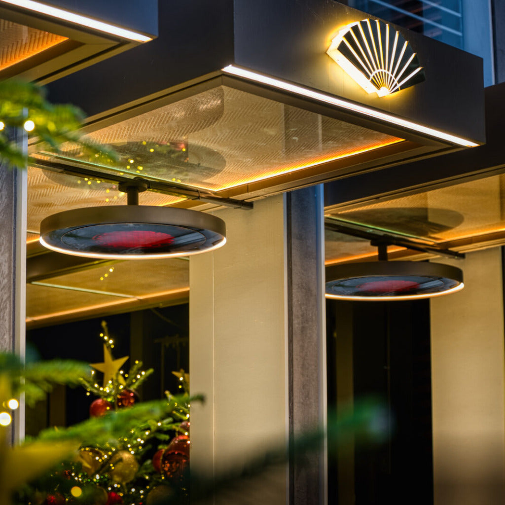 Bromic Heating Eclipse Electric 8 Inch 200mm Straight Ceiling Pole | BH3230001