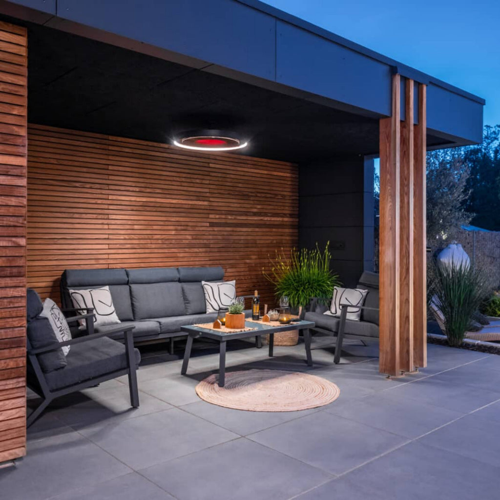 Bromic Heating Eclipse Electric 8 Inch 200mm Straight Ceiling Pole | BH3230001