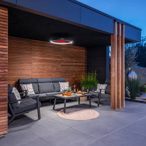 Image of Bromic Heating Eclipse Electric 8 Inch 200mm Straight Ceiling Pole | BH3230001