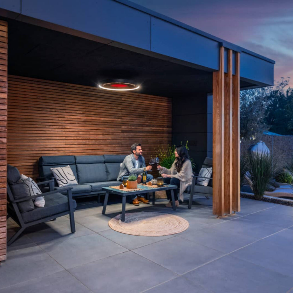 Bromic Heating Eclipse Electric 8 Inch 200mm Straight Ceiling Pole | BH3230001