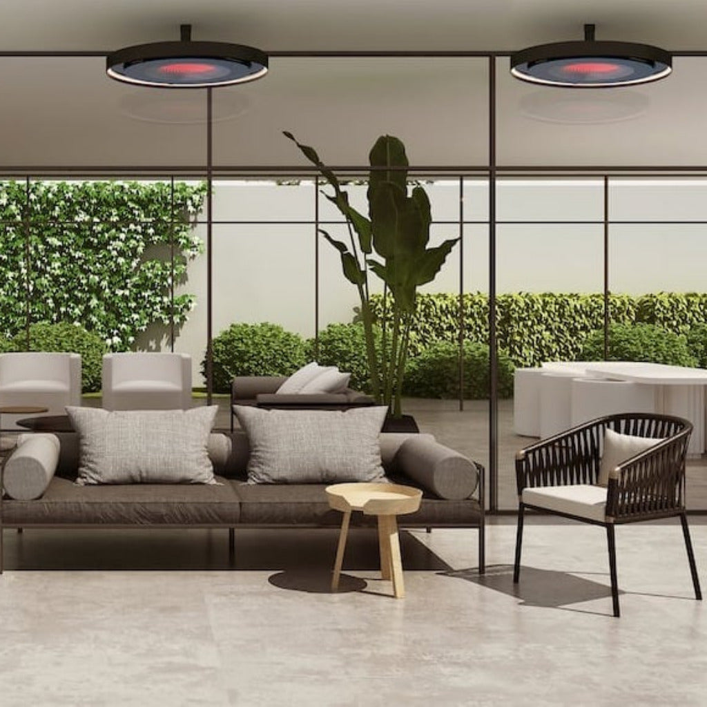 Bromic Heating Eclipse Electric 8 Inch 200mm Straight Ceiling Pole | BH3230001