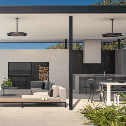 Image of Bromic Heating Eclipse Electric 24 Inch 600mm Straight Ceiling Pole | BH3230002