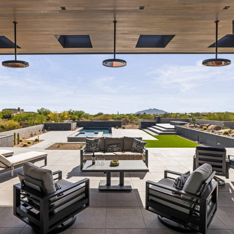 Image of Bromic Heating Eclipse Electric 48 Inch 1200mm Straight Ceiling Pole | BH3230005