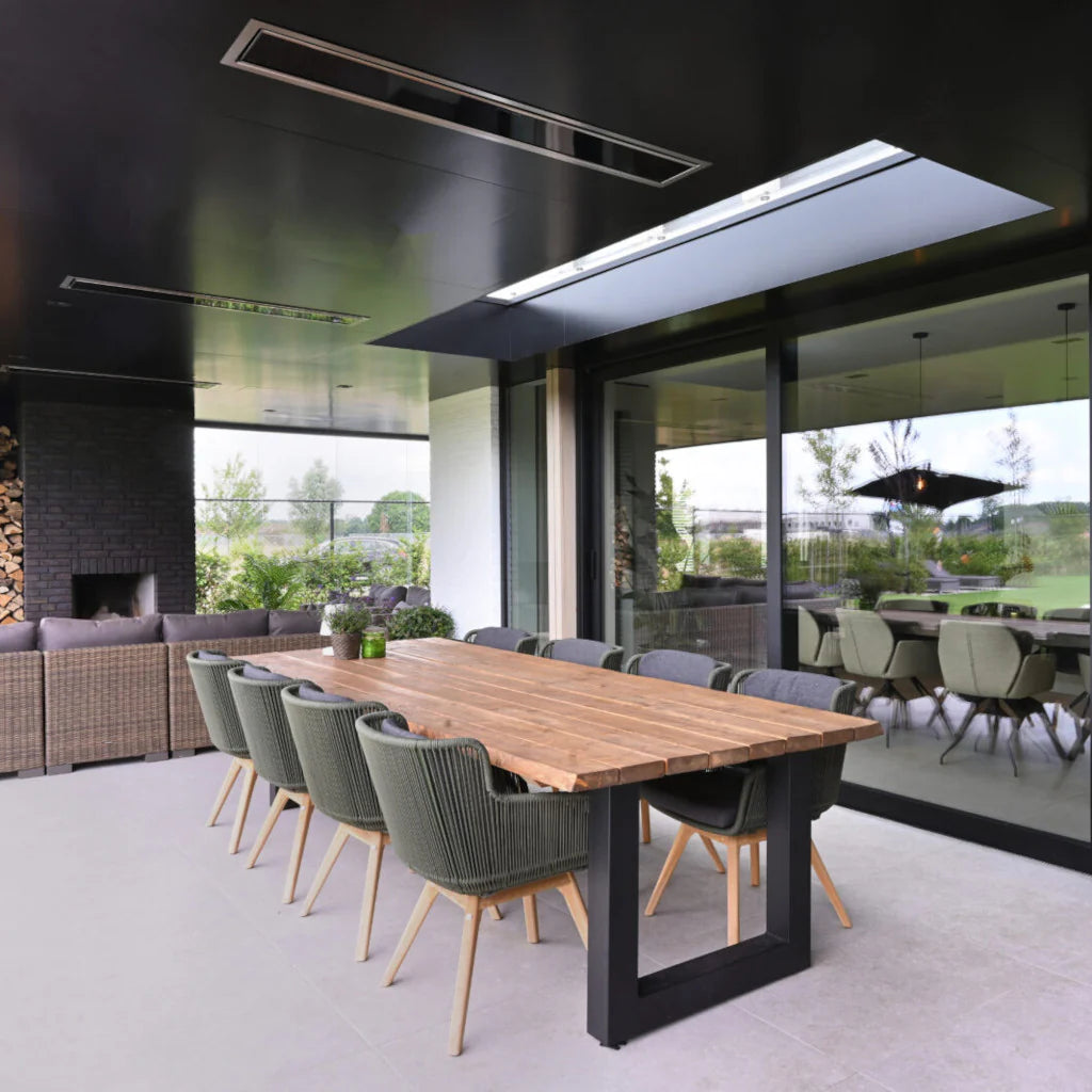 Bromic Heating 53" Platinum Smart-Heat Electric Outdoor Patio Heater 4500W 208V Black | BH3622004