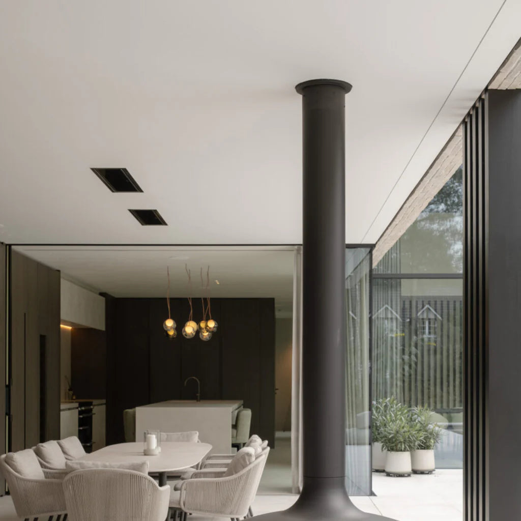 Bromic Heating 53" Platinum Smart-Heat Electric Outdoor Patio Heater 4500W 208V Black | BH3622004