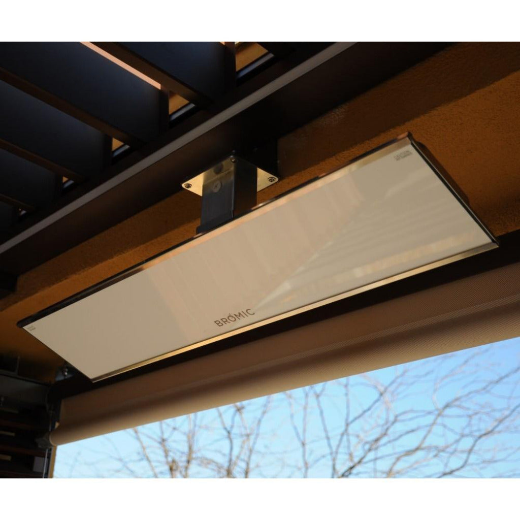 Bromic Heating 53" Platinum Smart-Heat Electric Outdoor Patio Heater 4500W 220-240V White | BH3622001