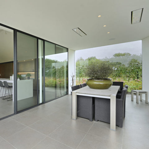 Image of Bromic Heating 53" Platinum Smart-Heat Electric Outdoor Patio Heater 4500W 220-240V White | BH3622001