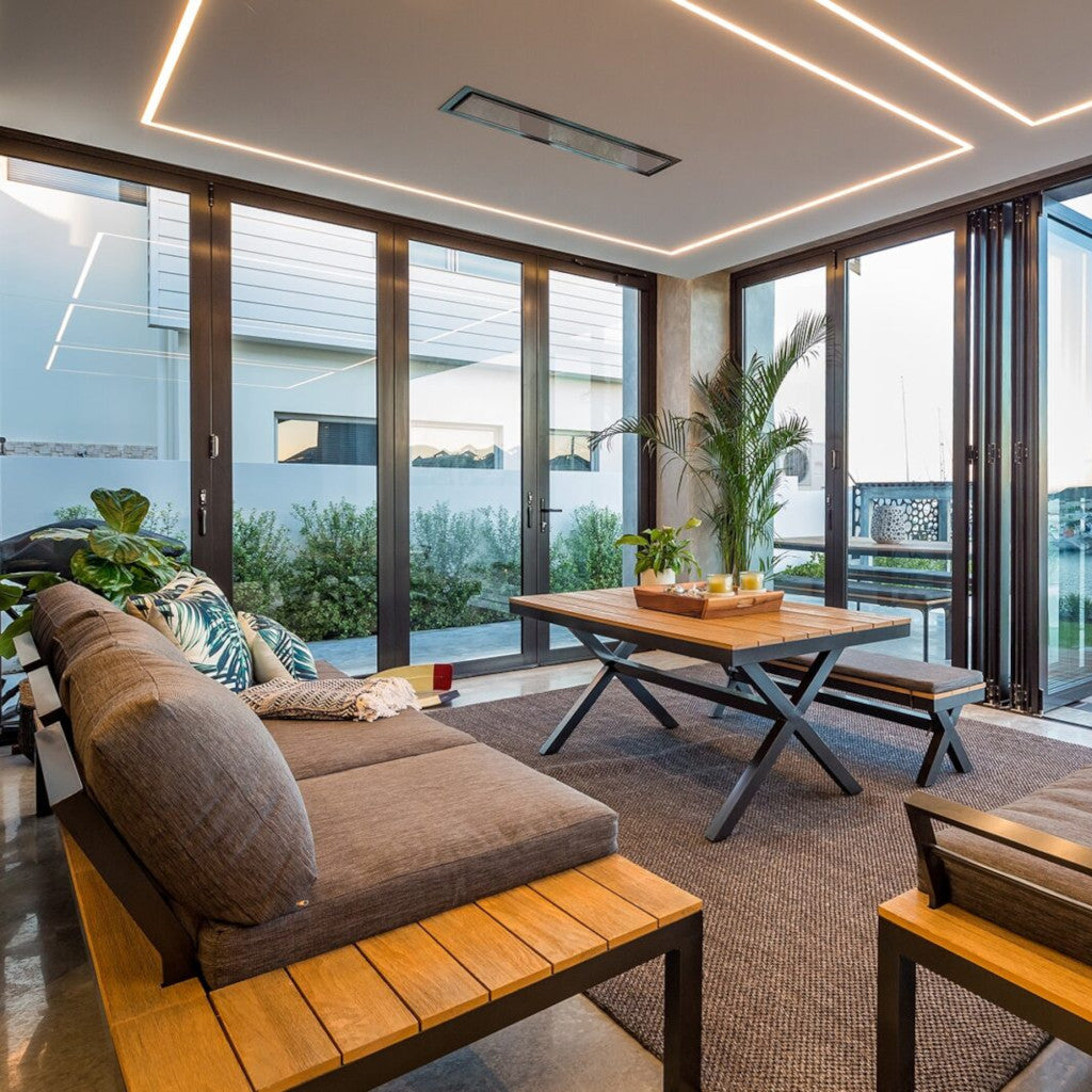 Bromic Heating 53" Platinum Smart-Heat Electric Outdoor Marine Heater 4500W 220-240V Black | BH3622002