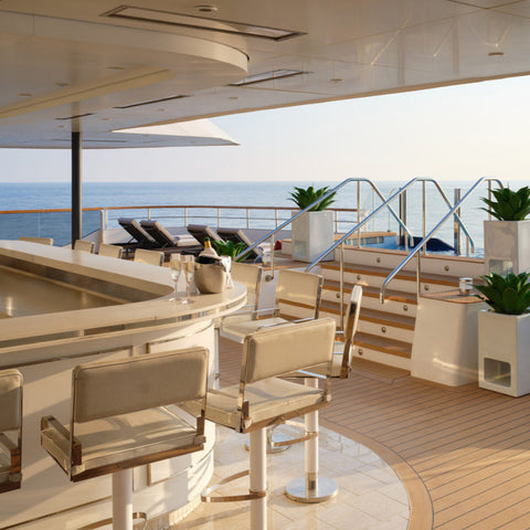 Image of Bromic Heating 53" Platinum Smart-Heat Electric Outdoor Patio Heater 4500W 208V White | BH3622005