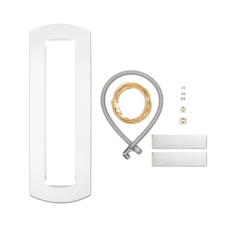 Bromic Heating White Replacement Part Ceiling Recess Kit Tungsten Electric 2000 W and 4000 W | BH8180096