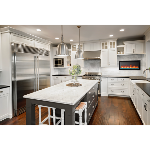 Image of Napoleon Entice 36" Linear Wall Mount Electric Fireplace - NEFL36CFH-1