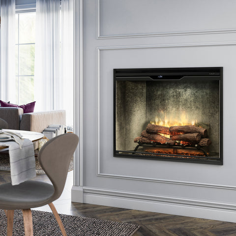 Dimplex Revillusion® 36" Portrait Built-In Electric Fireplace - Weathered Concrete -  RBF36PWC-FG | 500002399