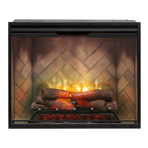 Image of Dimplex Revillusion® 36" Portrait Built-In Electric Fireplace - RBF36P-FG | 500002398