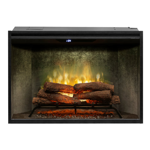 Image of Dimplex Revillusion® 36-Inch Built-In Electric Fireplace - Weathered Concrete - RBF36WC-FG | 500002401