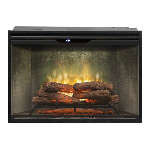 Image of Dimplex Revillusion® 36-Inch Built-In Electric Fireplace - Weathered Concrete - RBF36WC-FG | 500002401