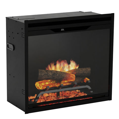 Image of Dimplex Revillusion® 24-Inch Built-In Electric Fireplace - REV24-BL | 500005446