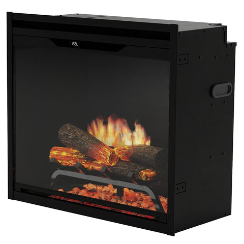 Image of Dimplex Revillusion® 24-Inch Built-In Electric Fireplace - REV24-BL | 500005446