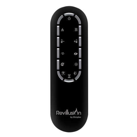 Image of Dimplex Revillusion® 24-Inch Built-In Electric Fireplace - Weathered Concrete - RBF24DLXWC