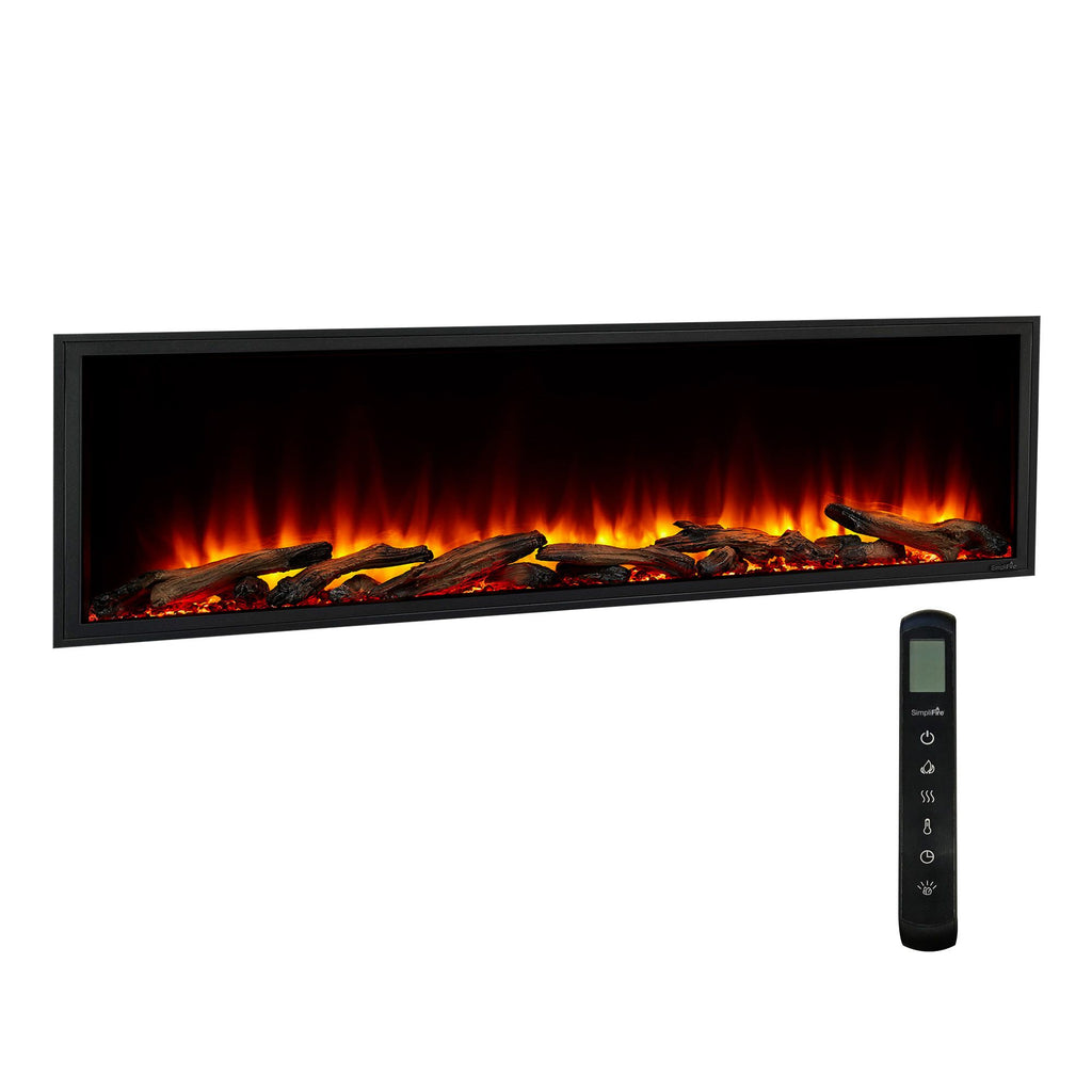 SimpliFire 55" Scion Trinity Electric Fireplace | SF-SCT55-BK