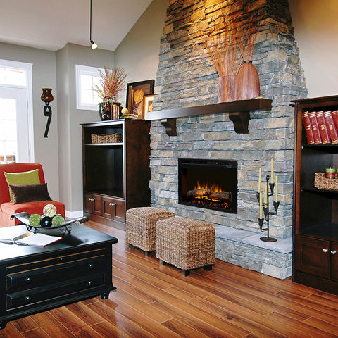 Image of Dimplex Nova XHD Plug-In 26" Electric Firebox with Logs - Realogs | XHD26L