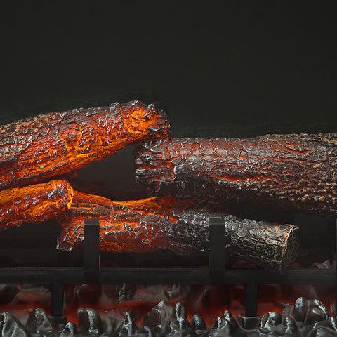 Image of Dimplex Nova XHD Plug-In 33" Electric Firebox with Logs - Realogs | XHD33L