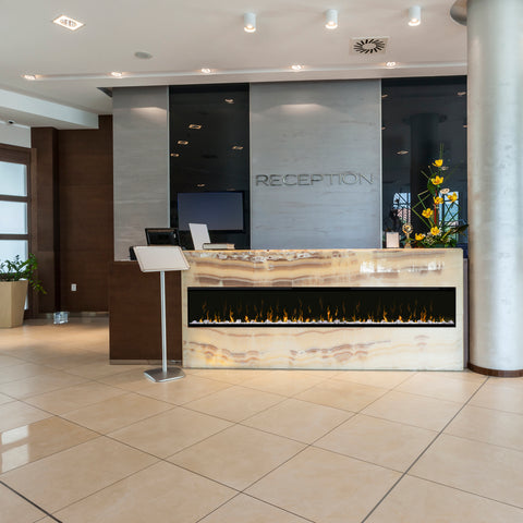 Image of Dimplex Ignite XL 100" Built In | Wall Mount Linear Electric Fireplace | XLF100