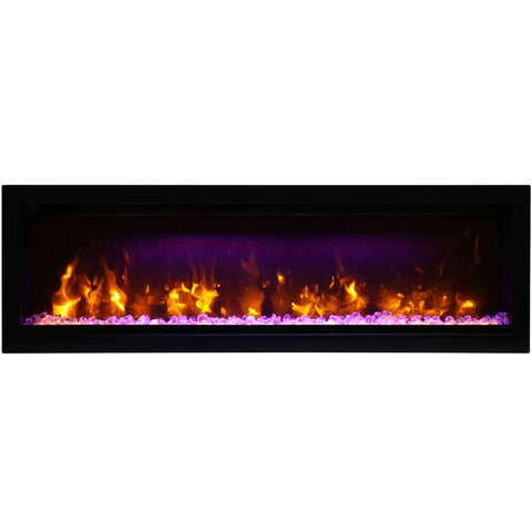 Image of Amantii 50" Symmetry Lumina Electric Fireplace | SYM-50-LUMINA