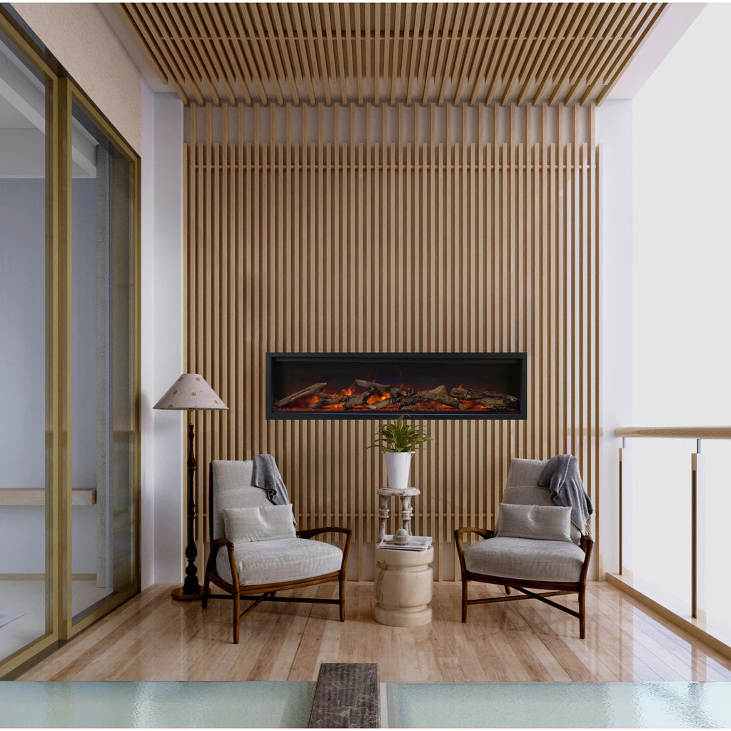 Amantii 60" Symmetry Lumina Electric Fireplace | SYM-60-LUMINA